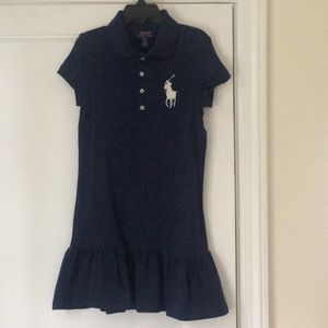 Like New Navy Polo Dress